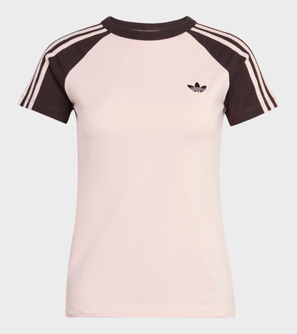 Slim Tee Sandy Pink/Aurora Coffee