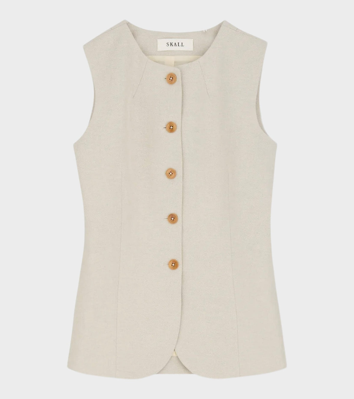 Clementine Waistcoat Natural