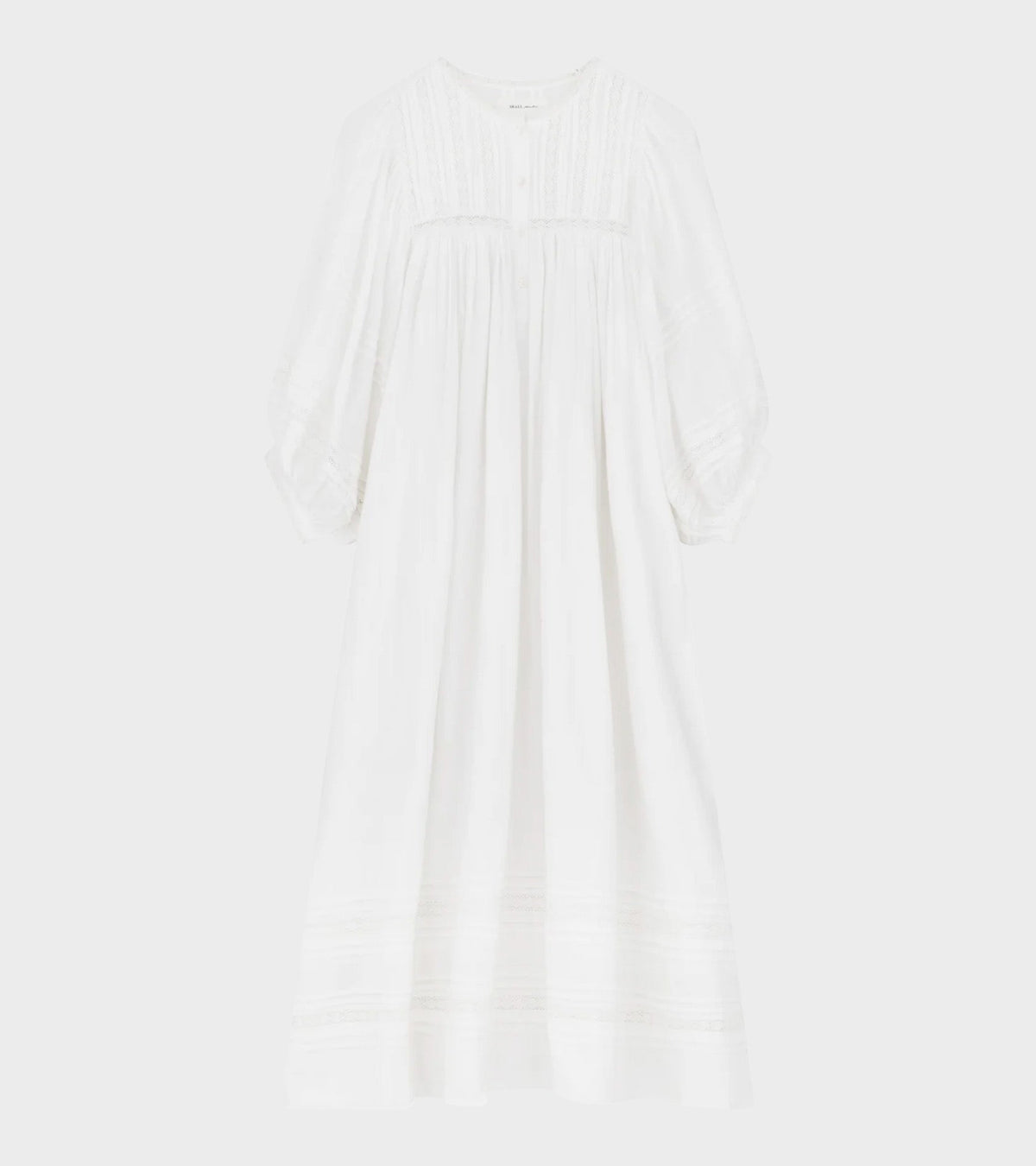 Florentine Dress Optic White