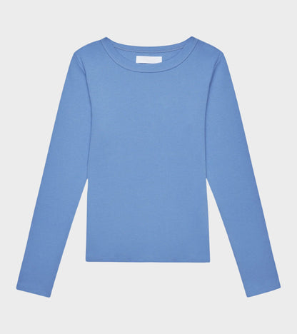 Line Tee Sky Blue