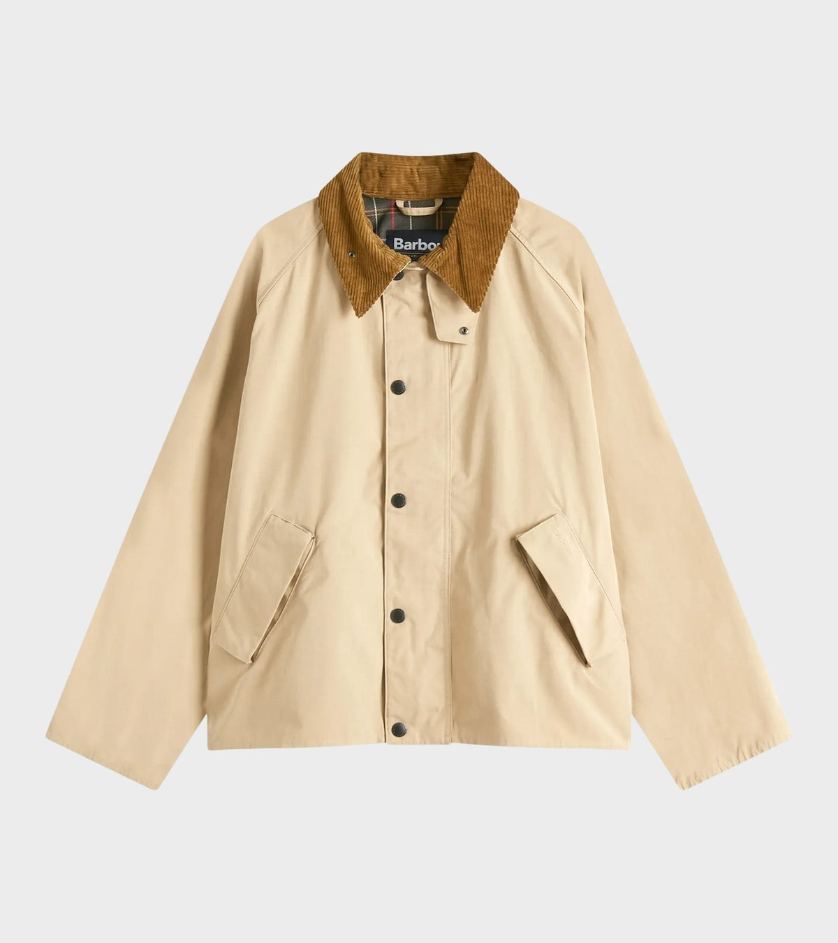 Transporter Oversized Casual Jacket Stone