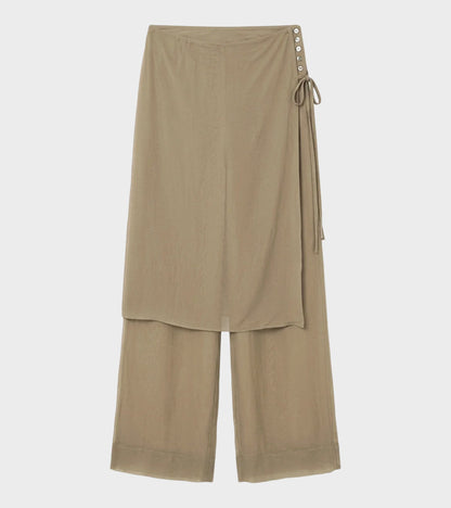 Low Silk Archive Pants Khaki
