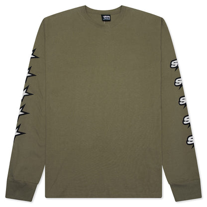 Speedway L/S Tee - Army