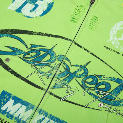 Speedway Zip Hoodie - Volt