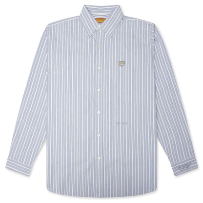 Stripe Oxford B.D. Shirt - Blue