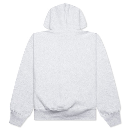 Felt Applique Hoodie - Ash Heather