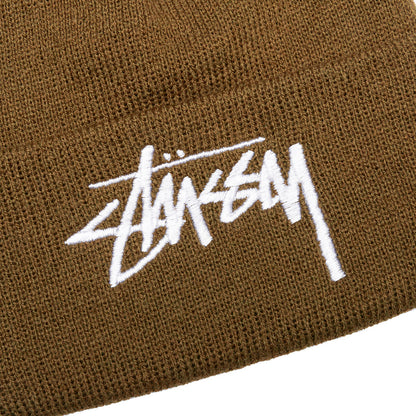 Big Stock Cuff Beanie - Brown