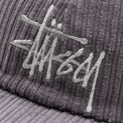 Corduroy Big Logo Low Pro Cap - Lavender