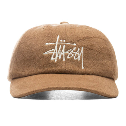 Fuzzy Wool Big Logo Low Pro - Camel