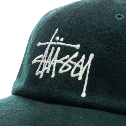 Fuzzy Wool Big Logo Low Pro - Forest
