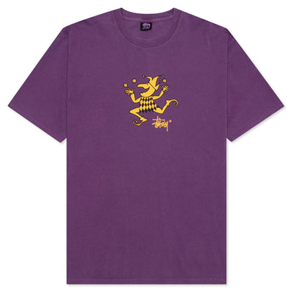 Juggler Pigment Dyed Tee - Purple