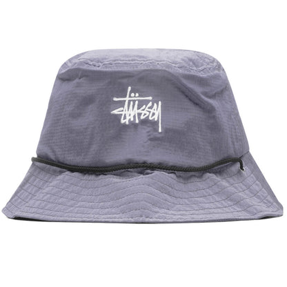 Metallic Nylon Ripstop Boonie - Lavender