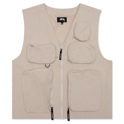 Nylon Approach Vest - Stone Grey