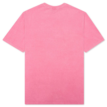 Rolling TV Pig Dyed Tee - Pink