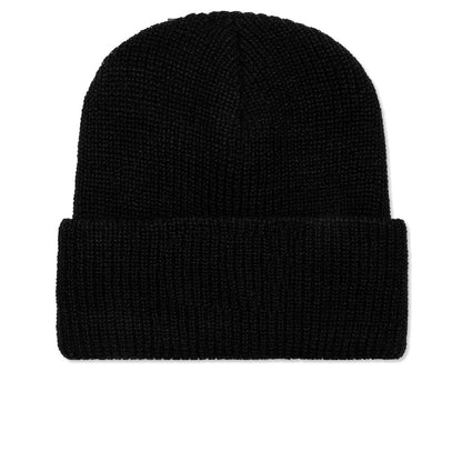 Stock Cuff Beanie - Black FA20