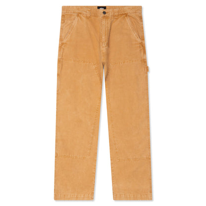 Washed Canvas Work Pant - Gold