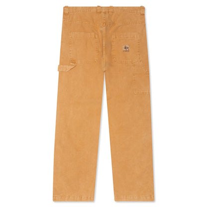 Washed Canvas Work Pant - Gold