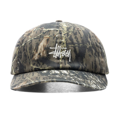 Washed Stock Low Pro Cap - Leaf Camo
