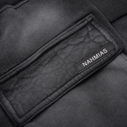 Sunfade Logo Cargo Sweatpant - Faded Black
