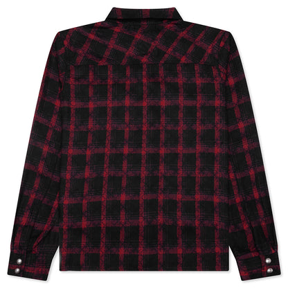 All Over Pattern Shirt - Red