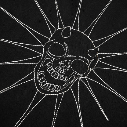 TC Riding Skull Stitch T-Shirt - Black