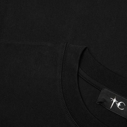TC Riding Skull Stitch T-Shirt - Black