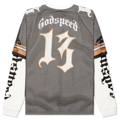 TD Layered Jersey - Black/White/Orange