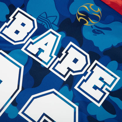 adidas Originals x BAPE Teamgeist Hockey Tee - Blue/Red/Green