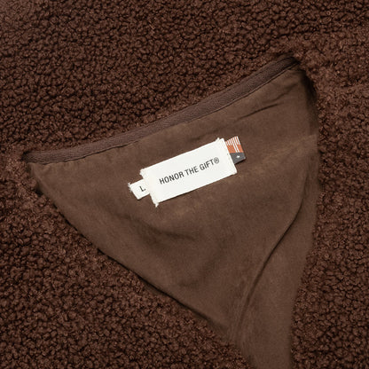 Teddy Notes Vest - Brown