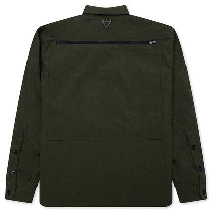 Tenkara Trout Nylon Ripstop Shirt - Green