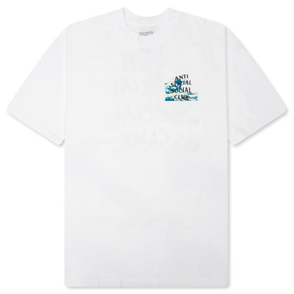 'Tonkatsu' The Great Wave Tee - White