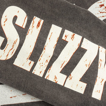 Top 5 Slizzy VVS Hoodie - Grey Wash