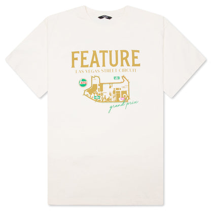Track Map Tee - Cannoli Cream