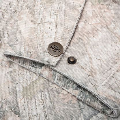 Utility Canvas Work Jacket - Camouflage