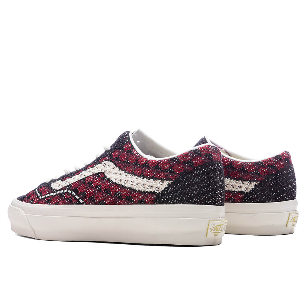 Premium Old Skool 36 Engineered Knit - Geo Check Bordeaux