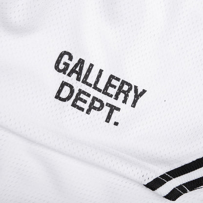 Venice Court Shorts - White/Black