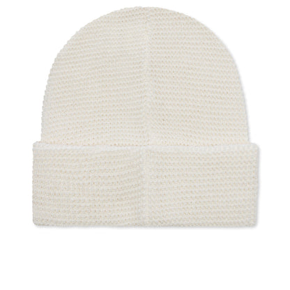 Waffle Beanie - White