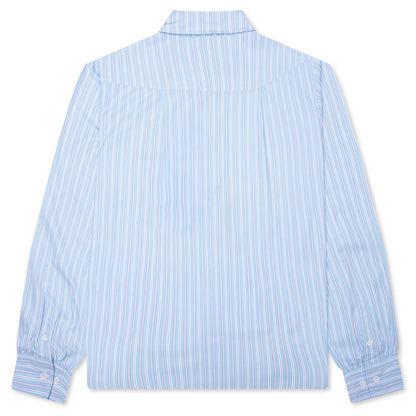 What Problem? Button Up - Blue