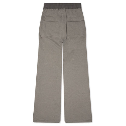 Wide Pusher Sweat Pants - Grey Melange