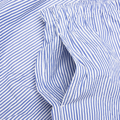 Willy Woven Boxer - Sail Blue Stripe