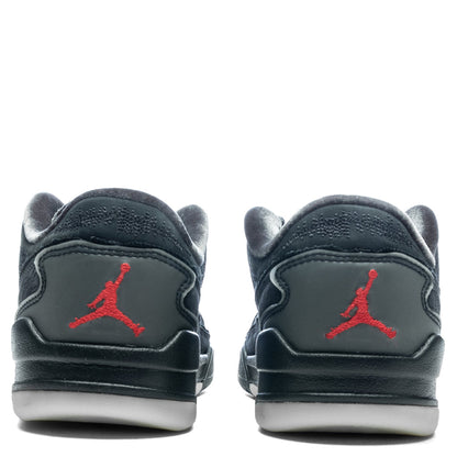 Air Jordan x WHO DECIDES WAR Women's Flight Court - Black/Varsity Red/Off Noir/Muslin