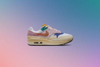 Women's Air Max 1 '87 PRM 'Tan Lines' - Grain/Rugged Orange/Plum Fog/Violet Dust