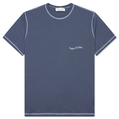 Wordmark Reverse Stitched T-Shirt - Slate