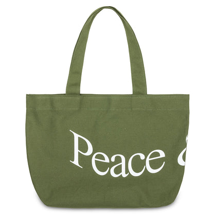 Wordmark Tote Bag - Olive