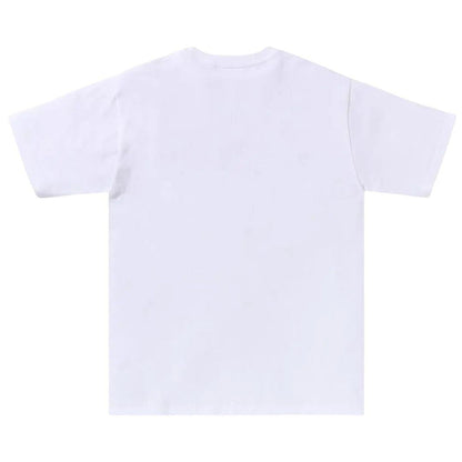 BAPE 1ST CAMO CRAZY STA COLLEGE T-SHIRT WHITE