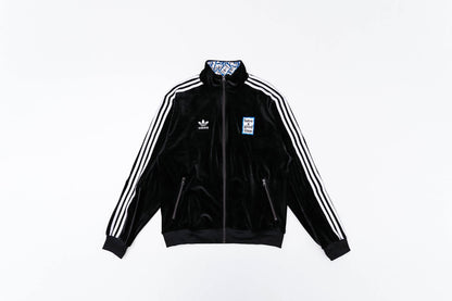 adidas Originals x Have A Good Time Velour Track Top - Black