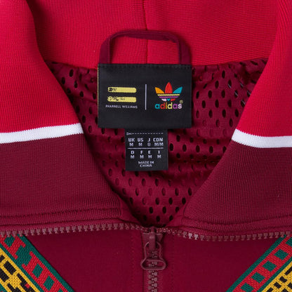 adidas Originals x Pharrell Williams Afro Hu TT FZ Jacket - White/Multicolor