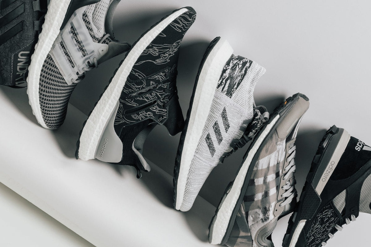 adidas Originals x UNDEFEATED Adizero Adios - Shift Grey/Cinder/Utility Black
