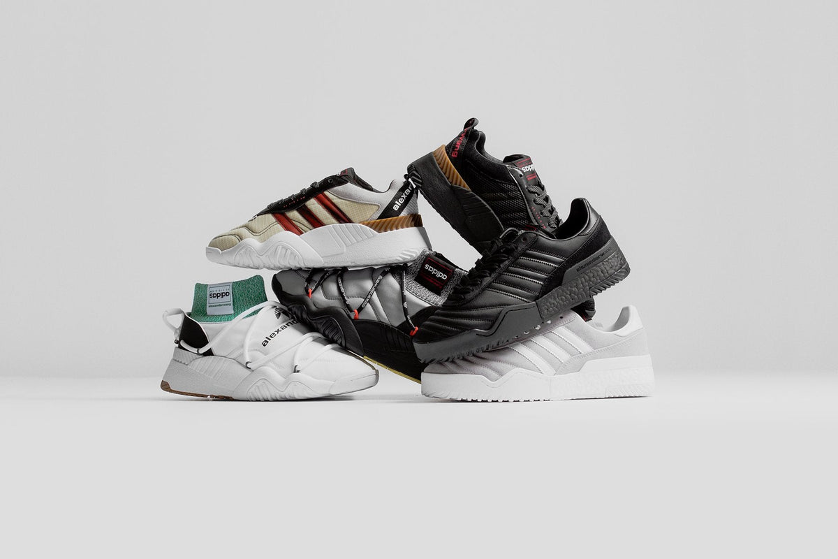 adidas Originals x Alexander Wang AW BBall Soccer - Clear Granite/Clear Granite/Core White