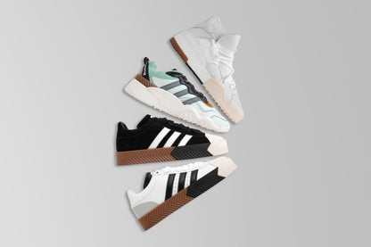 adidas Originals x Alexander Wang Skate Super - White/Core Black/Tech Silver